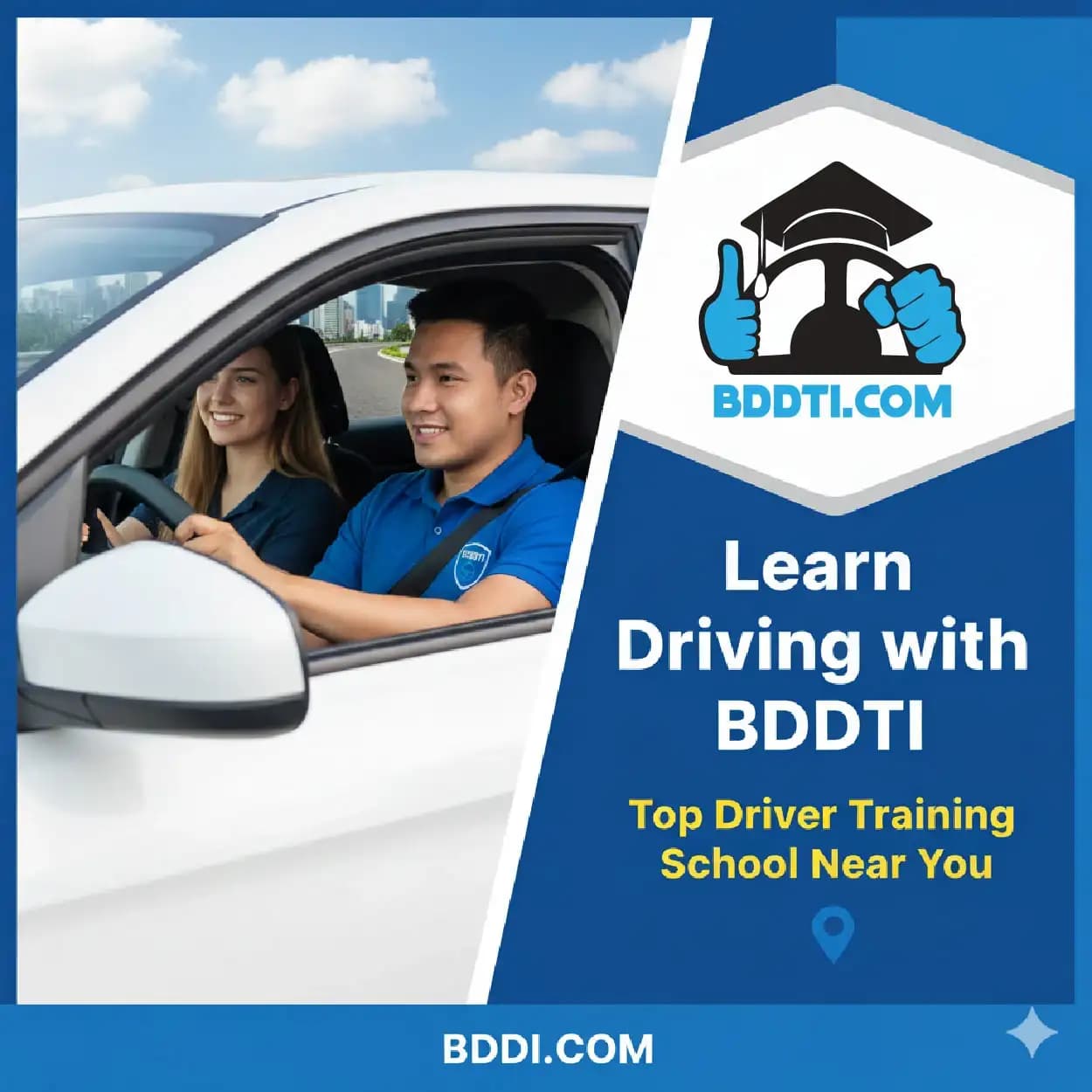 Learn Driving with BDDTI — Top Driver Training School Near You