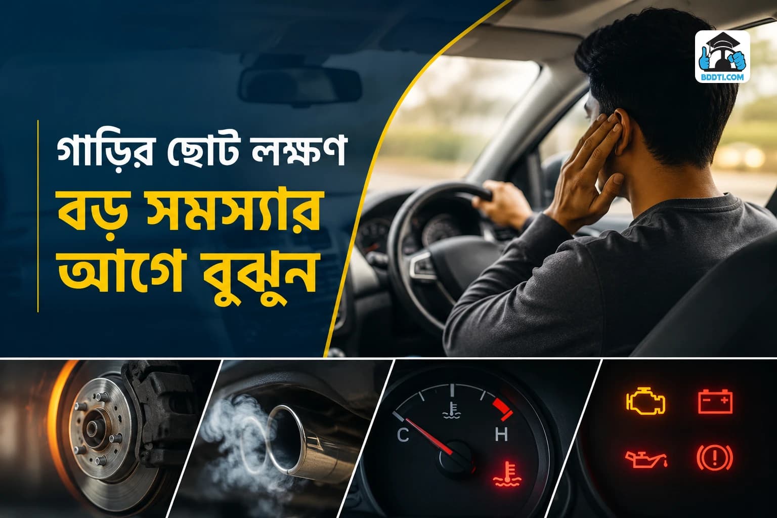 গাড়ির সমস্যা বোঝার উপায় | Recognizing Car Problems While Driving | BDDTI
