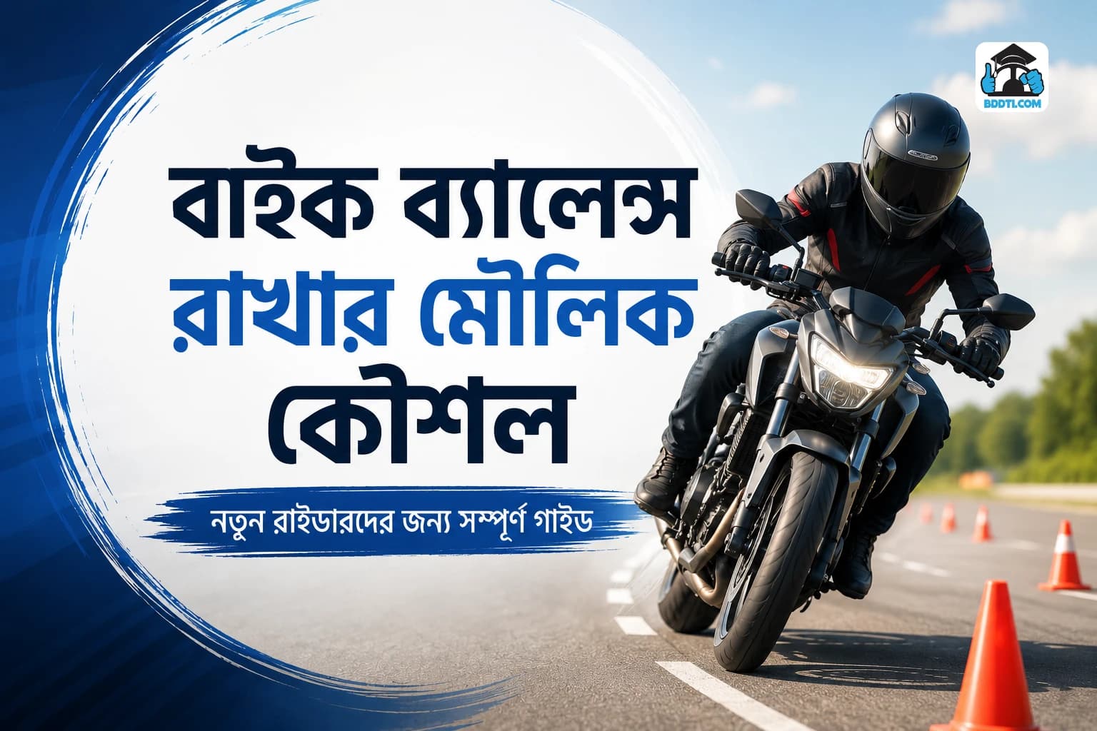 মোটরসাইকেল ব্যালেন্স রাখার কৌশল | Motorcycle Balance Basics | BDDTI