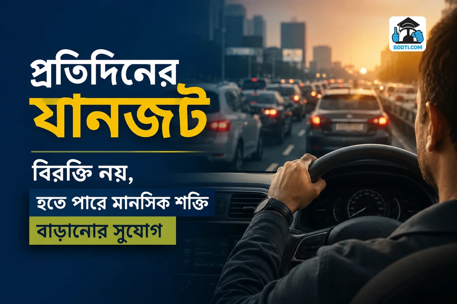 যানজটে মানসিক শান্তি বজায় রাখার উপায় | Mental Peace in Traffic Jam | BDDTI
