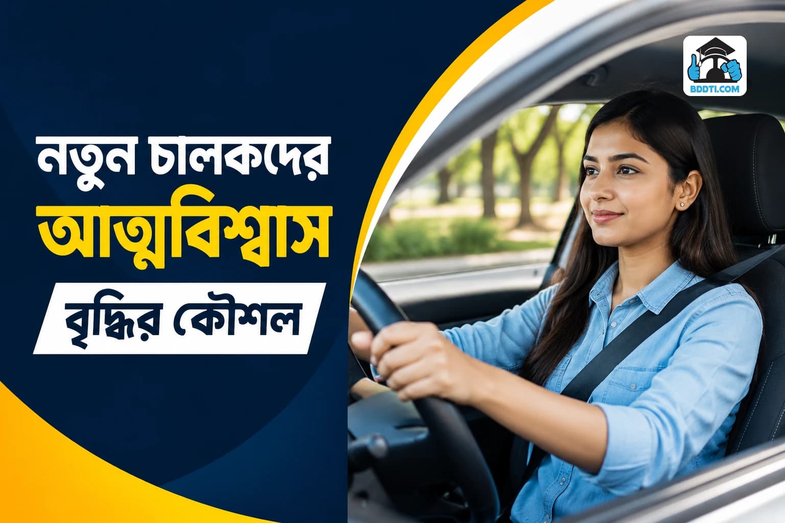 নতুন চালকদের আত্মবিশ্বাস বৃদ্ধির কৌশল | Confidence Building for New Drivers | BDDTI