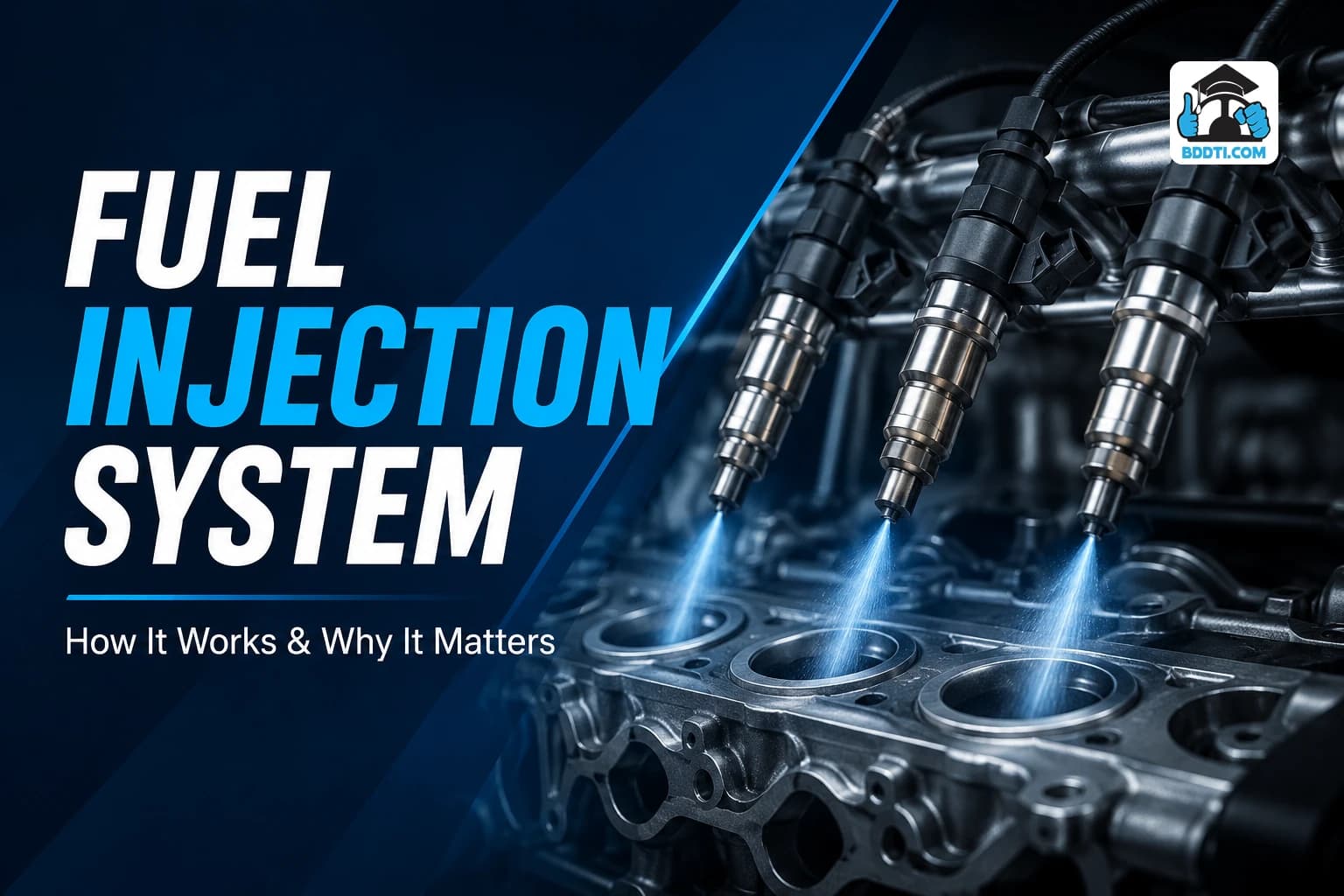 গাড়ির ফুয়েল ইনজেকশন সিস্টেম ব্যাখ্যা | Fuel Injection System Explained | BDDTI