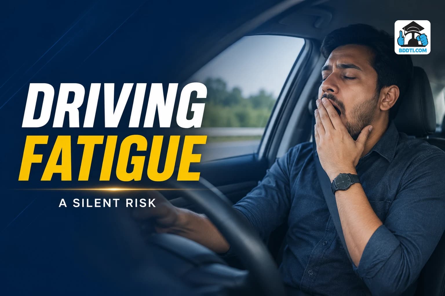 Driving Fatigue কী? দীর্ঘ সময় গাড়ি চালানোর লুকানো বিপদ | Driver Fatigue Guide | BDDTI