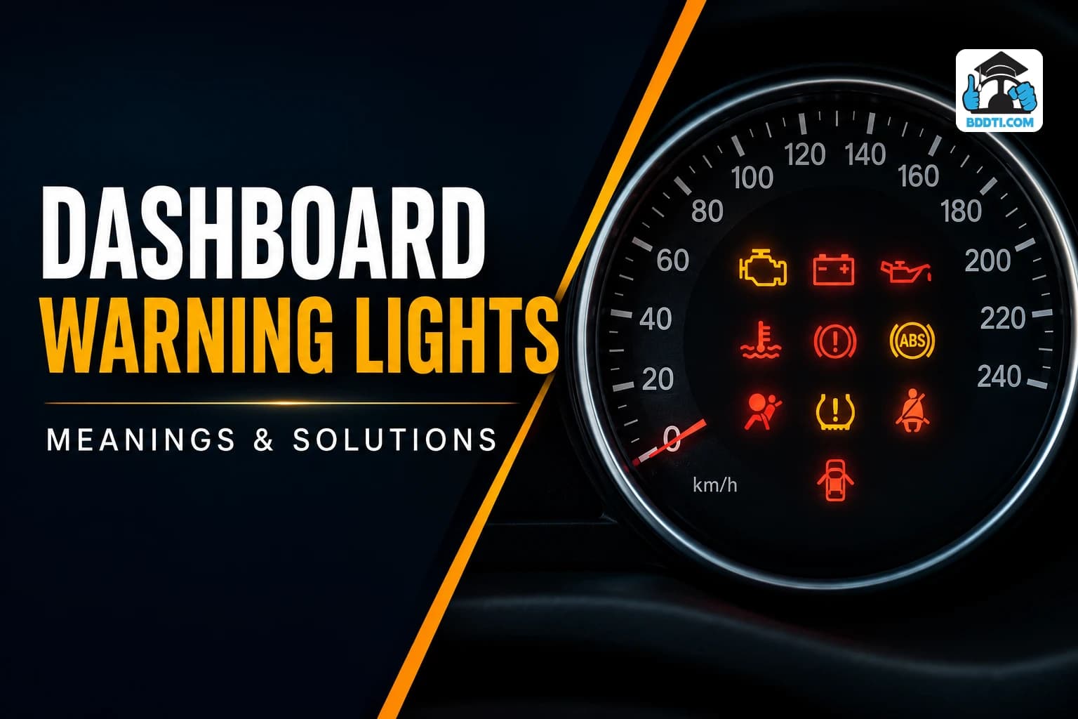 গাড়ির Dashboard Warning Lights-এর অর্থ ও করণীয় | Car Dashboard Warning Lights Guide | BDDTI