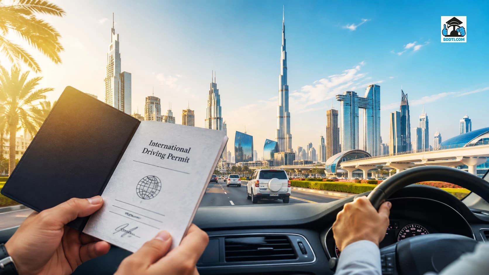 Dubai-তে IDP (International Driving Permit) দিয়ে গাড়ি চালানো যাবে?