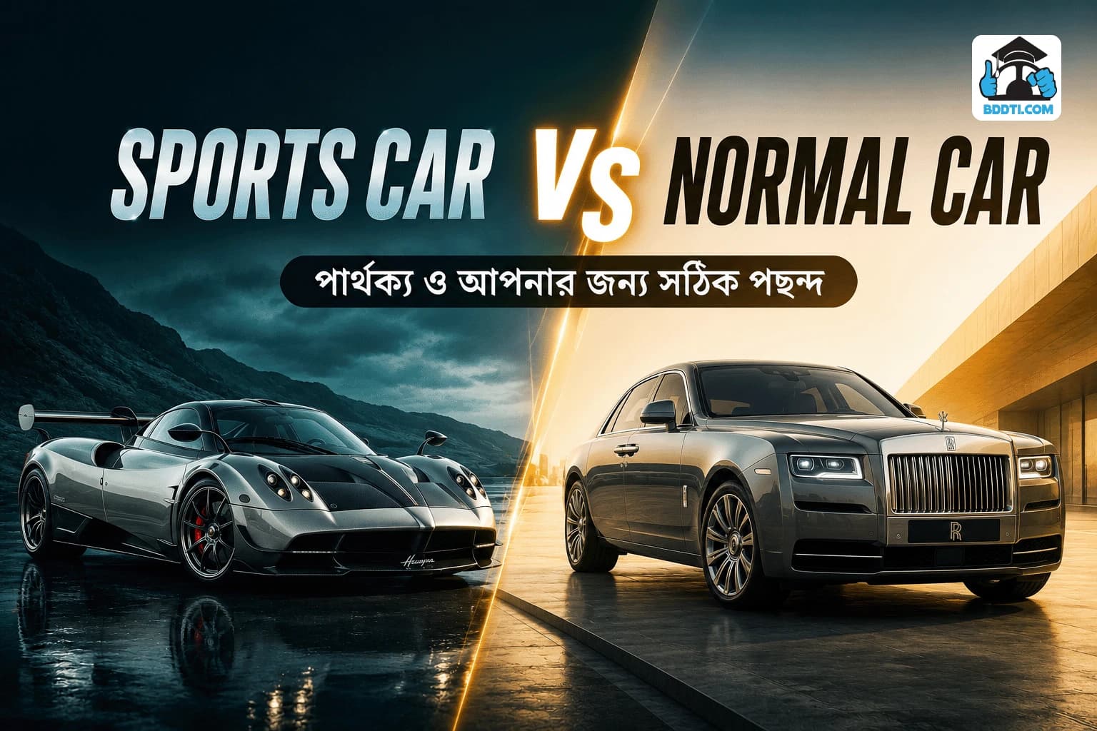Sports Car বনাম Normal Car: পার্থক্য কী? কোনটি আপনার জন্য উপযুক্ত? | BDDTI