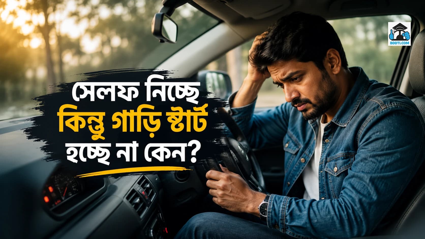 সেলফ নিচ্ছে কিন্তু গাড়ি স্টার্ট হচ্ছে না কেন?