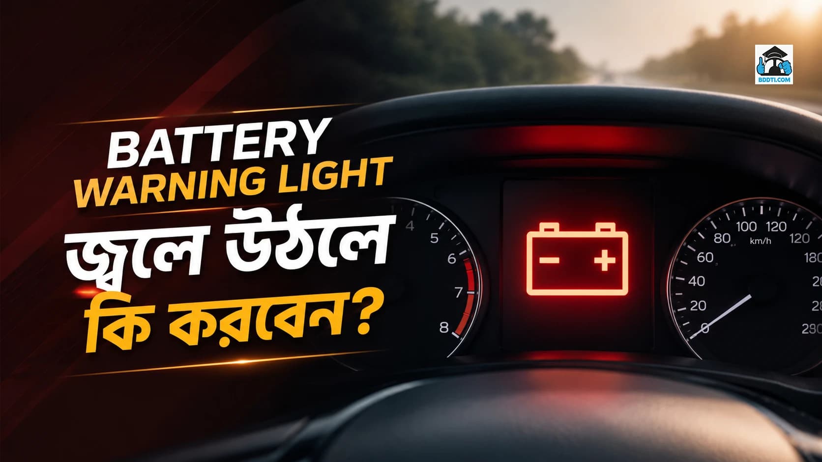 Battery Warning Light জ্বলে উঠলে কী করবেন?