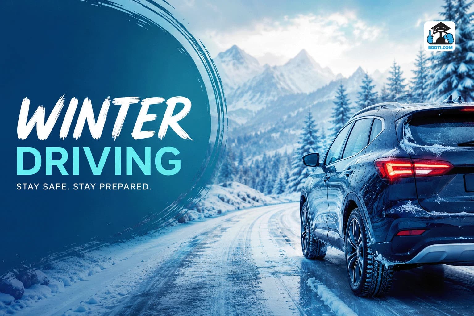 Snow Driving Guide: বরফে ঢাকা রাস্তায় নিরাপদে গাড়ি চালানো ও শীতকালে গাড়ির সঠিক যত্ন | Winter Driving Tips | BDDTI