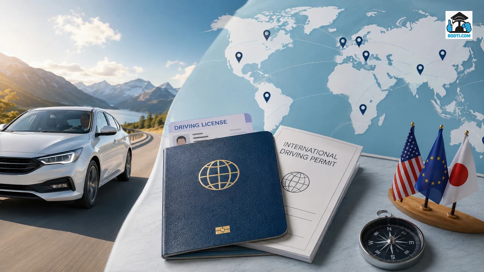 কোন কোন দেশে IDP (International Driving Permit) লাগে?