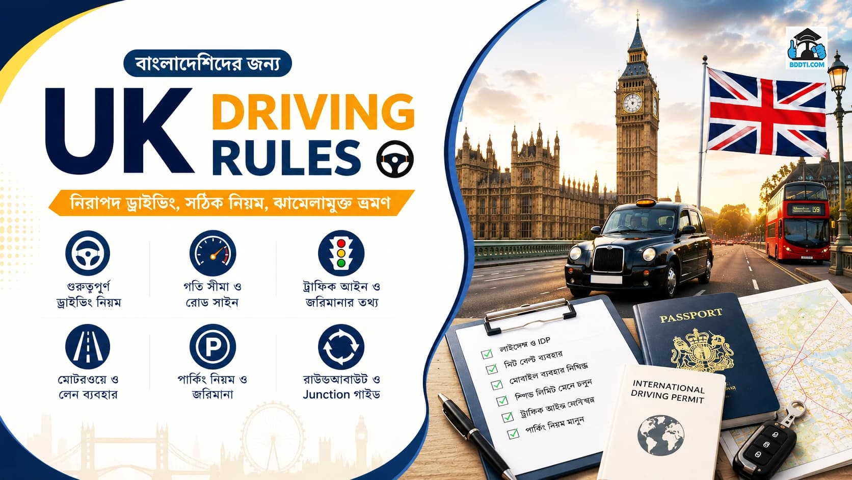 UK Driving Rules for Bangladeshis