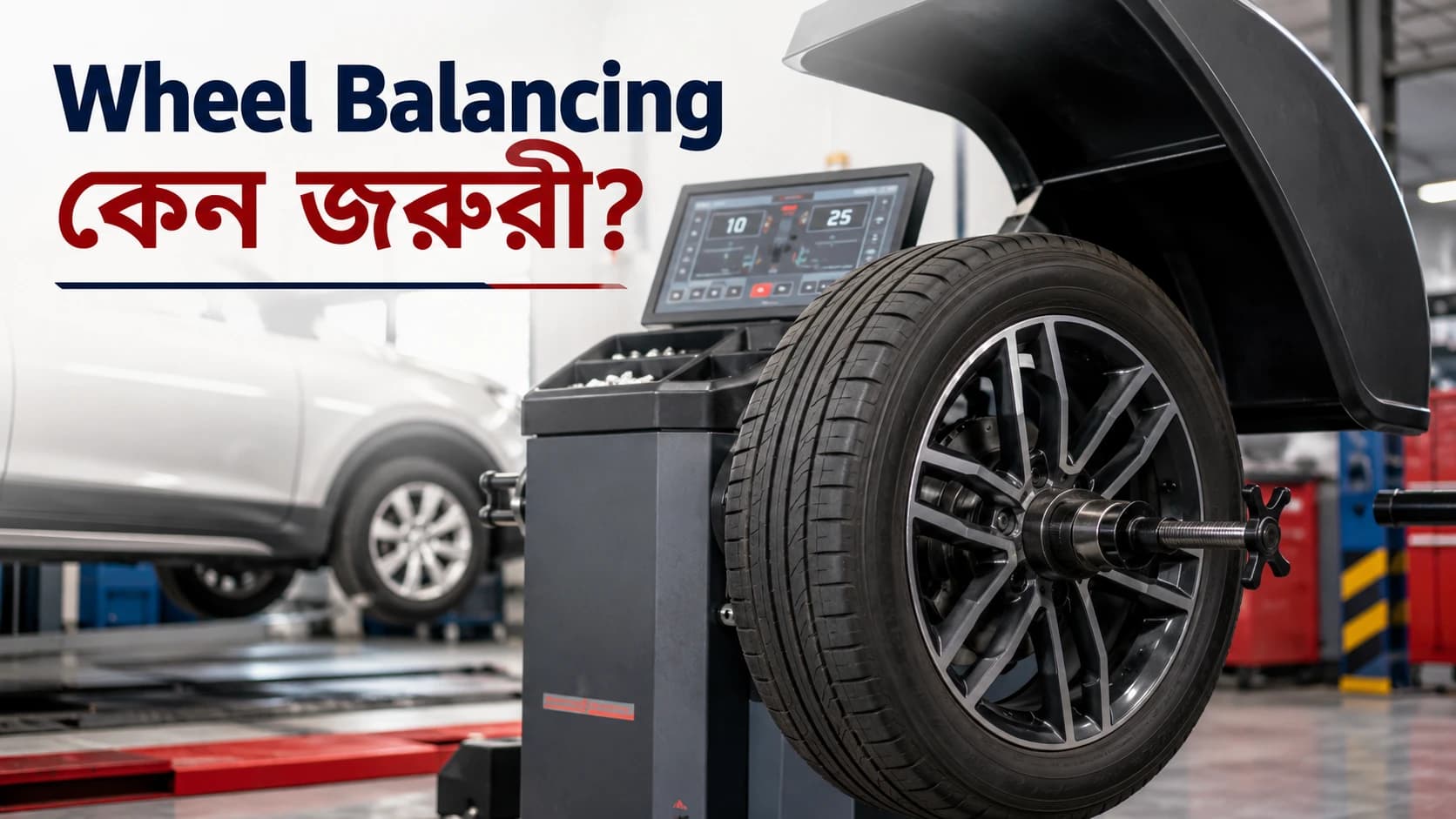 Wheel Balancing কেন জরুরি? গাড়ির নিরাপত্তা, আরাম ও টায়ারের আয়ু বাড়ানোর উপায়