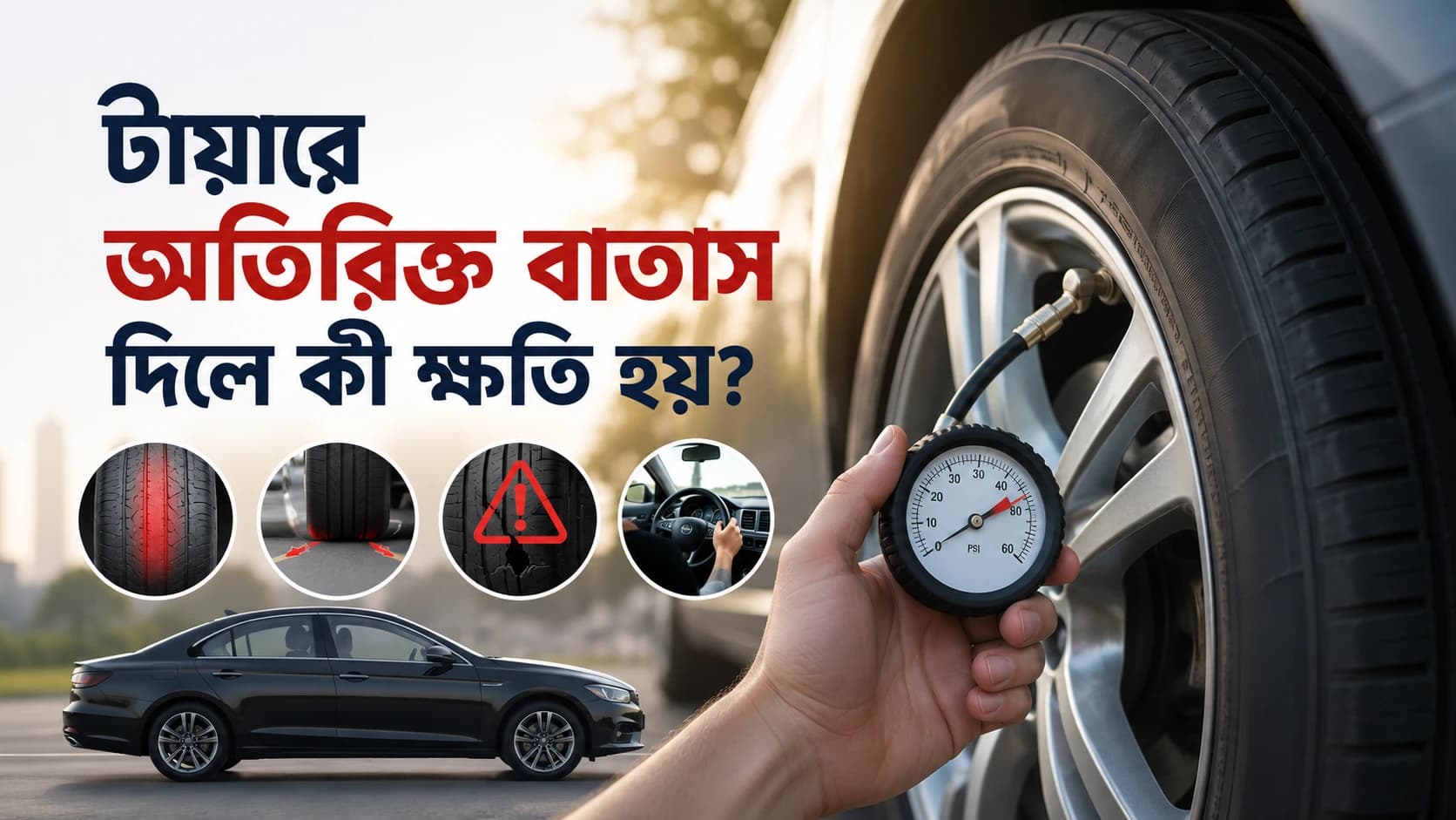 টায়ারে নাইট্রোজেন ব্যবহার করা কি ভালো? সুবিধা, অসুবিধা ও বাস্তব সত্য